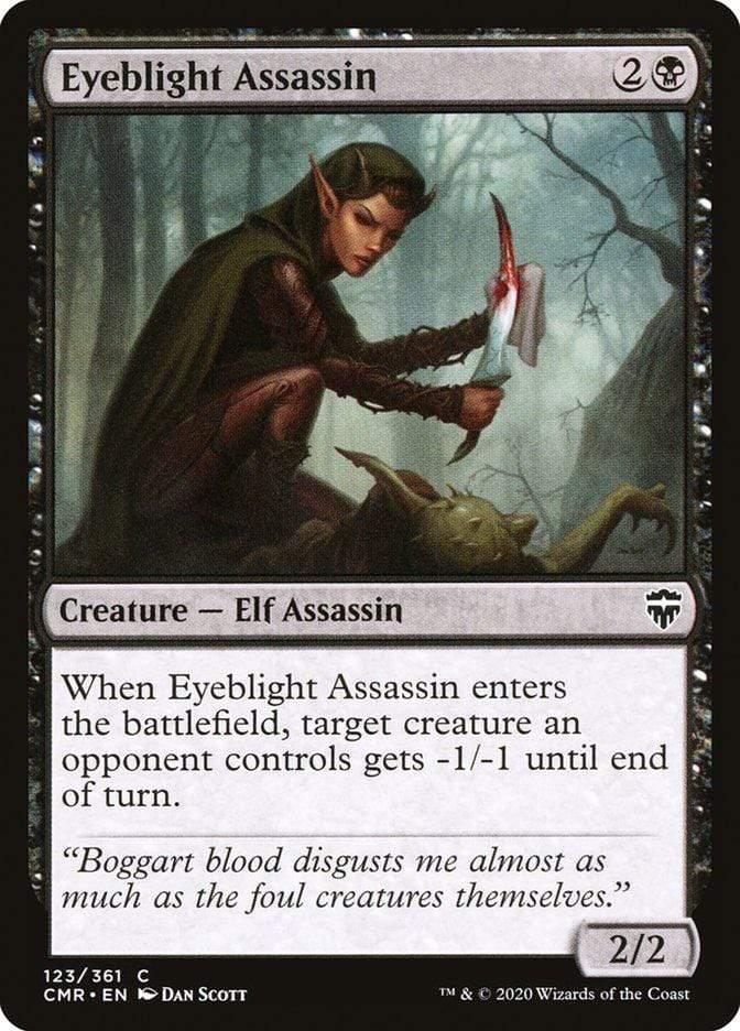 Magic: The Gathering MTG Single Eyeblight Assassin [Commander Legends]
