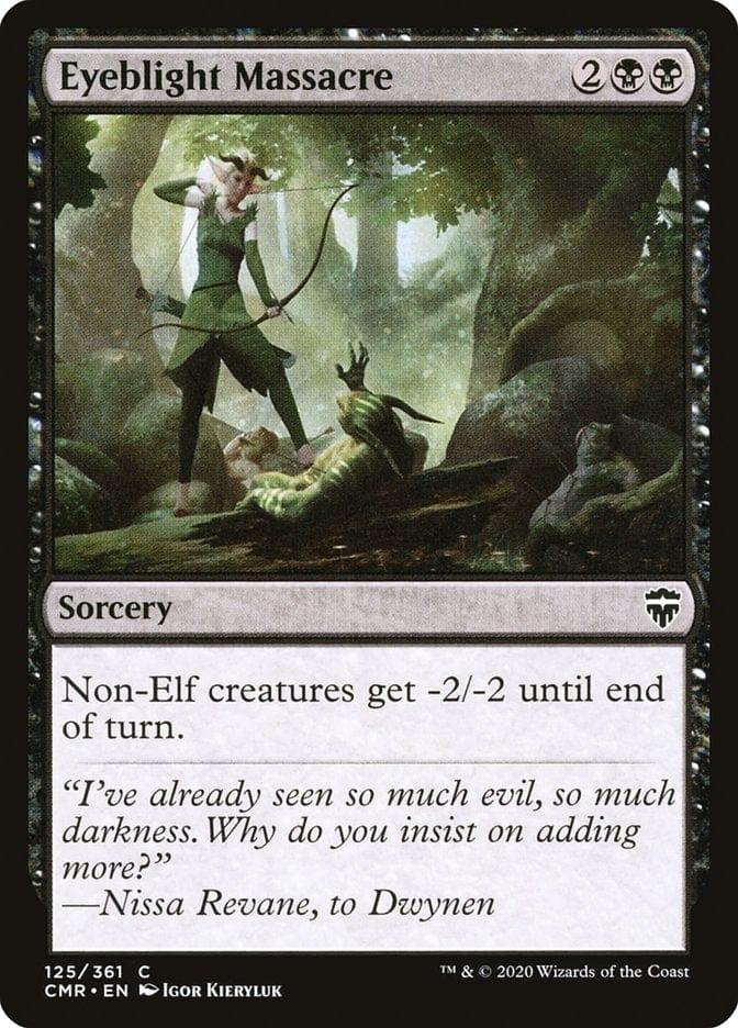 Magic: The Gathering MTG Single Eyeblight Massacre [Commander Legends]
