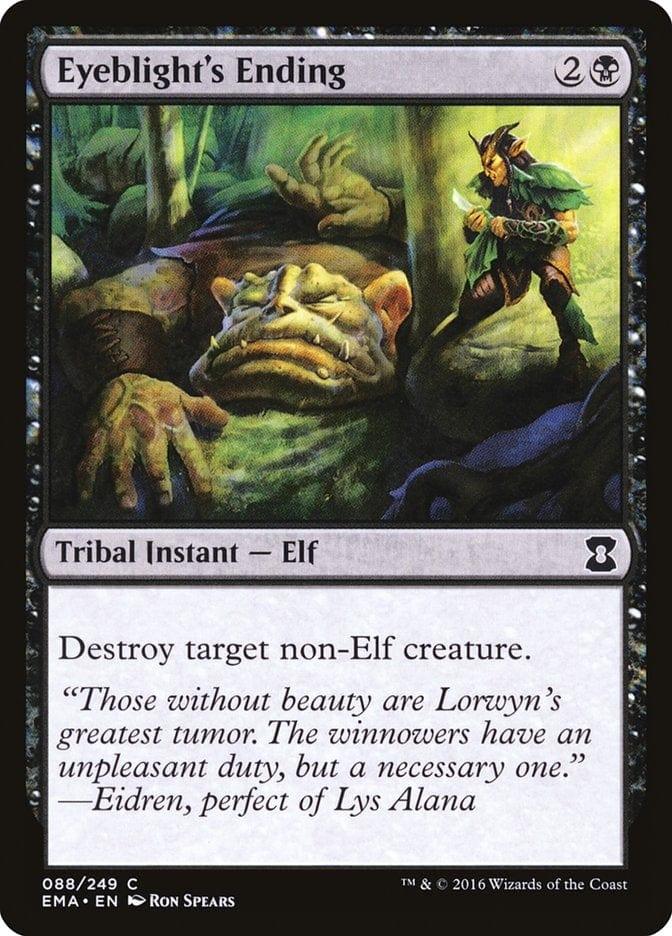Magic: The Gathering MTG Single Eyeblight's Ending [Eternal Masters]
