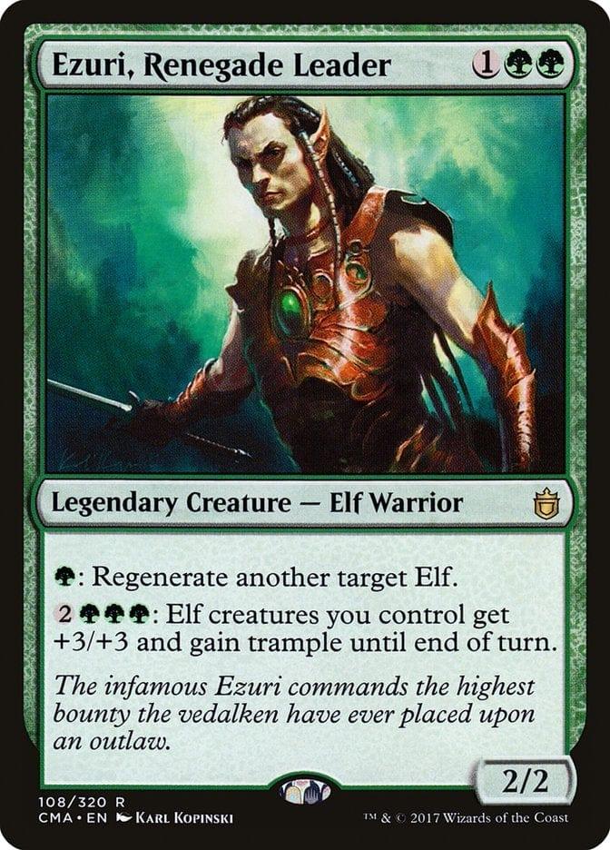 Magic: The Gathering MTG Single Ezuri, Renegade Leader [Commander Anthology]
