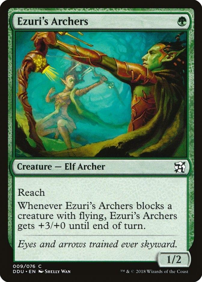 Magic: The Gathering MTG Single Ezuri's Archers [Duel Decks: Elves vs. Inventors]