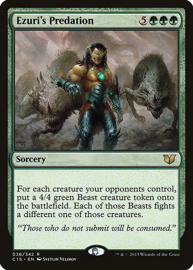 Magic: The Gathering MTG Single Ezuri's Predation [Commander 2015]