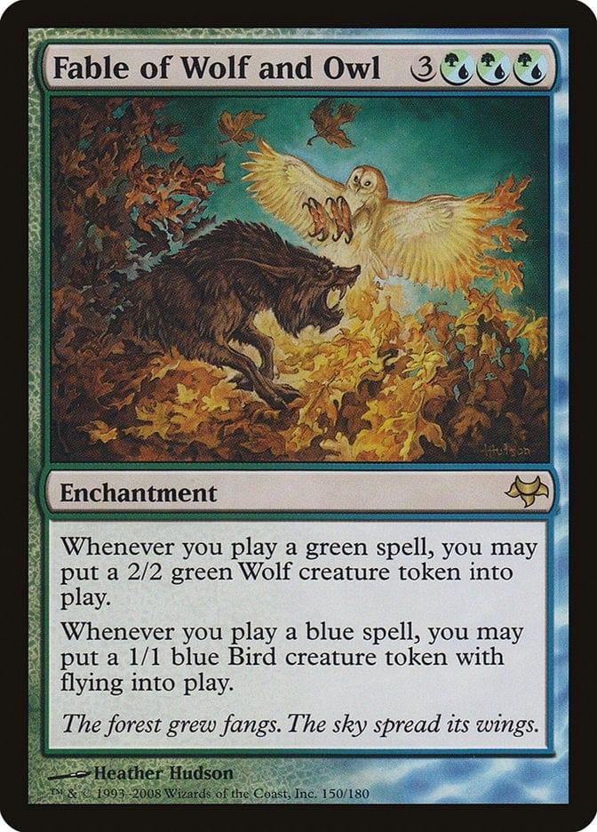 Magic: The Gathering MTG Single Fable of Wolf and Owl [Eventide]