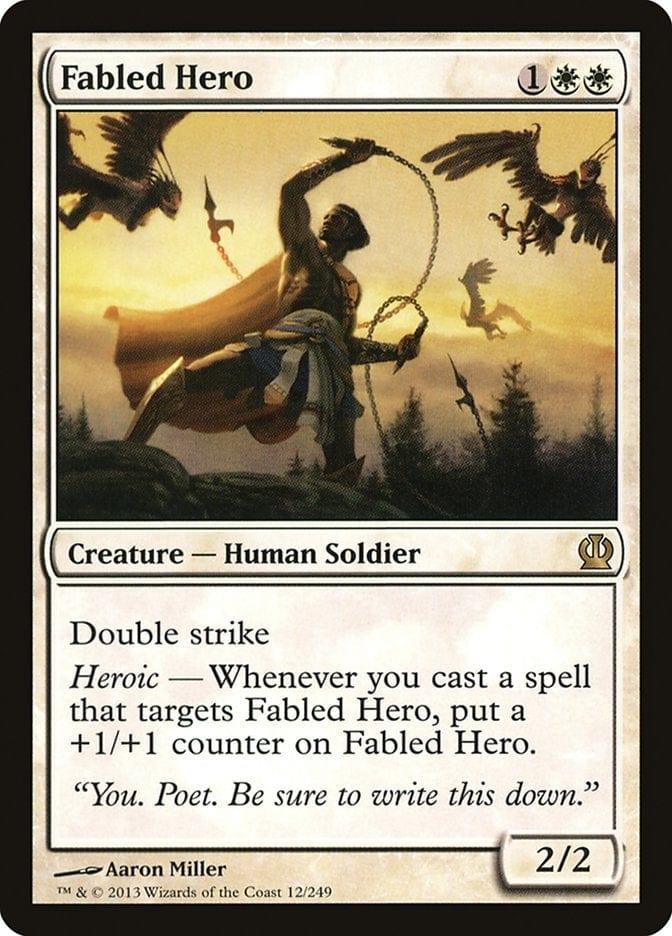 Magic: The Gathering MTG Single Fabled Hero [Theros]