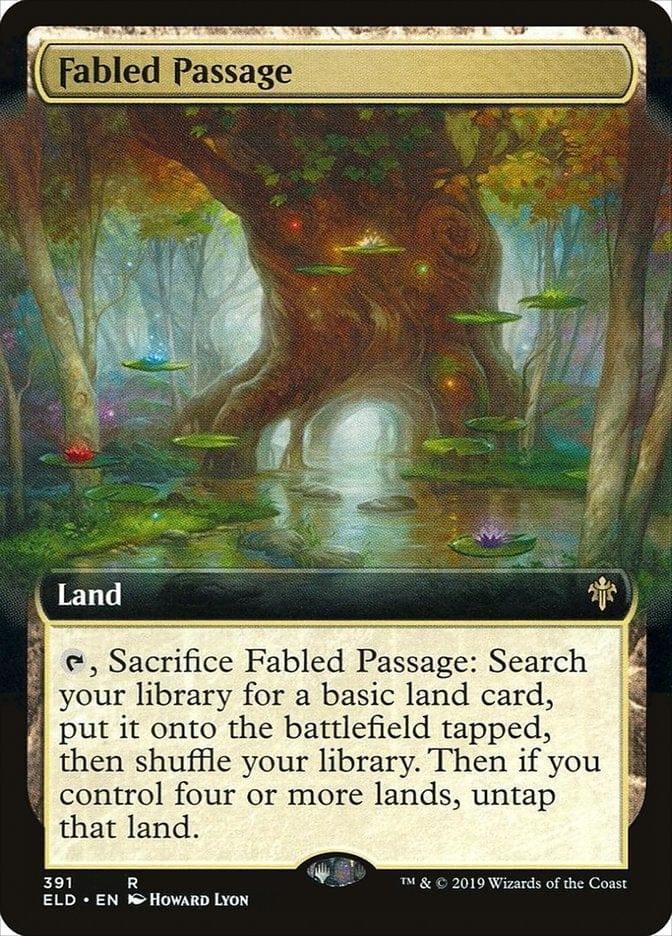Magic: The Gathering MTG Single Fabled Passage (Extended) [Throne of Eldraine]