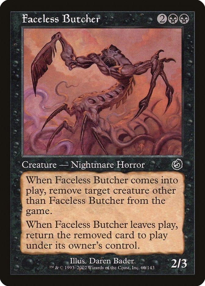 Magic: The Gathering MTG Single Faceless Butcher [Torment]