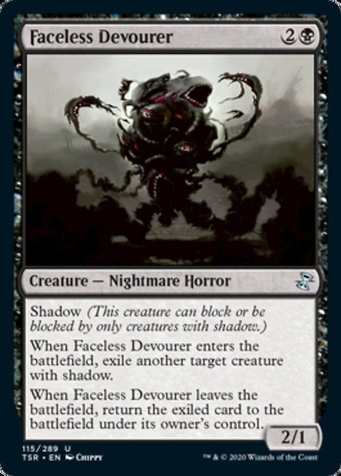 Magic: The Gathering MTG Single Faceless Devourer [Time Spiral Remastered]