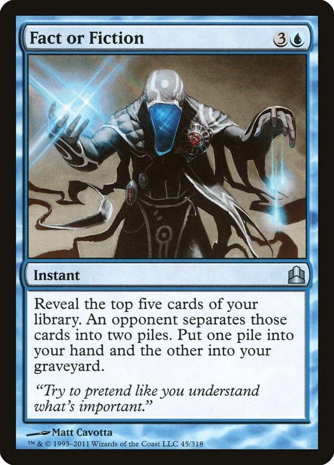 Magic: The Gathering MTG Single Fact or Fiction [Commander 2011]