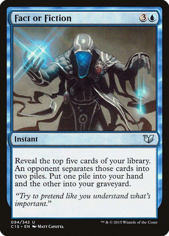 Magic: The Gathering MTG Single Fact or Fiction [Commander 2015]