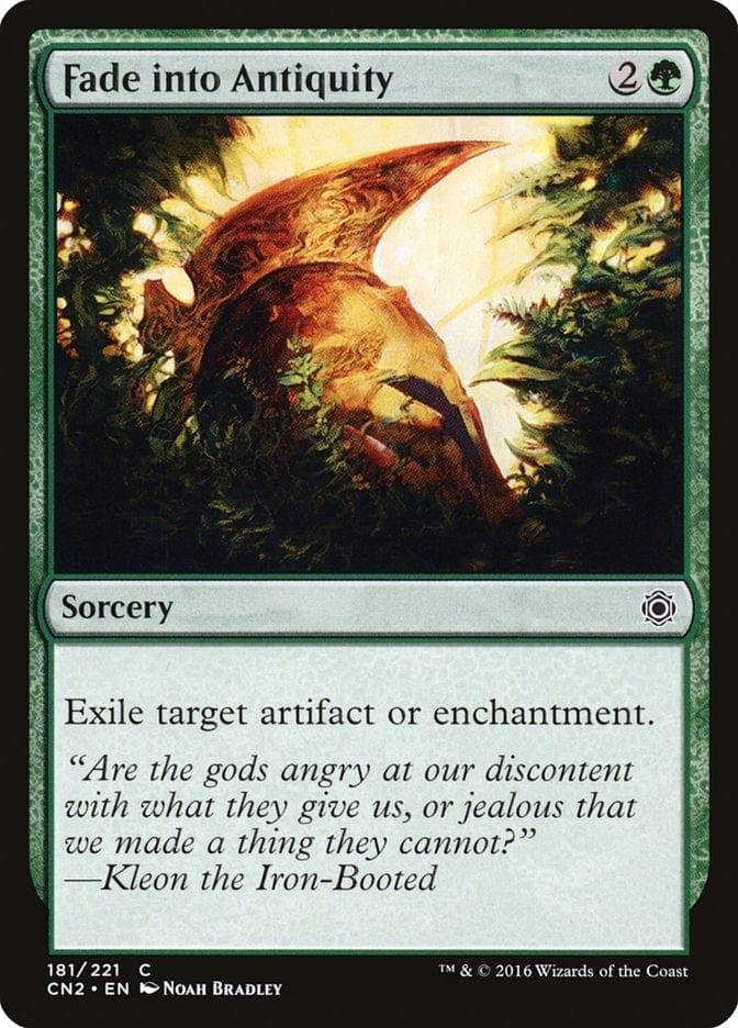 Magic: The Gathering MTG Single Fade into Antiquity [Conspiracy: Take the Crown]