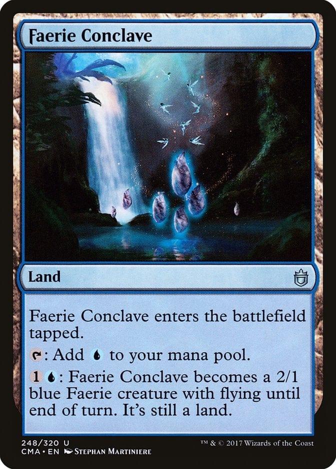 Magic: The Gathering MTG Single Faerie Conclave [Commander Anthology]