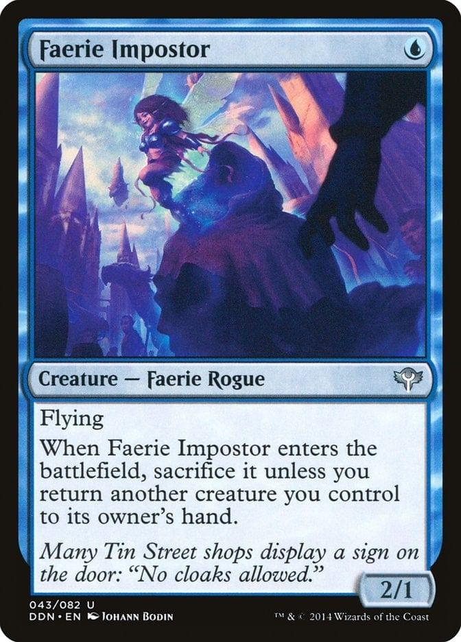 Magic: The Gathering MTG Single Faerie Impostor [Duel Decks: Speed vs. Cunning]