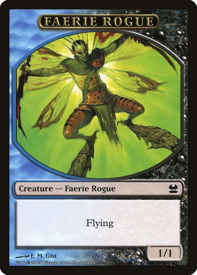 Magic: The Gathering MTG Single Faerie Rogue [Modern Masters Tokens]