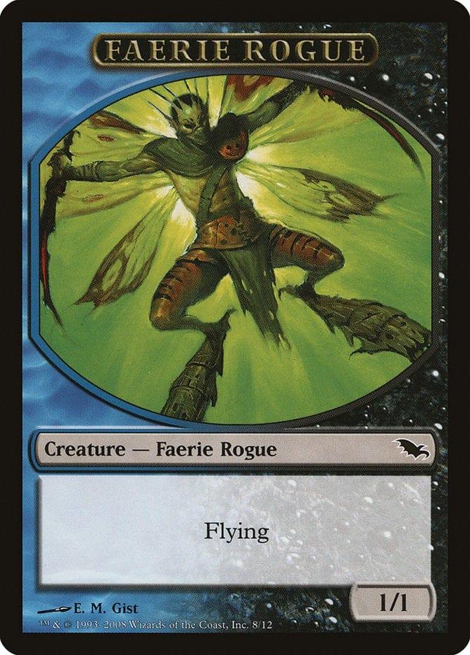 Magic: The Gathering MTG Single Faerie Rogue [Shadowmoor Tokens]