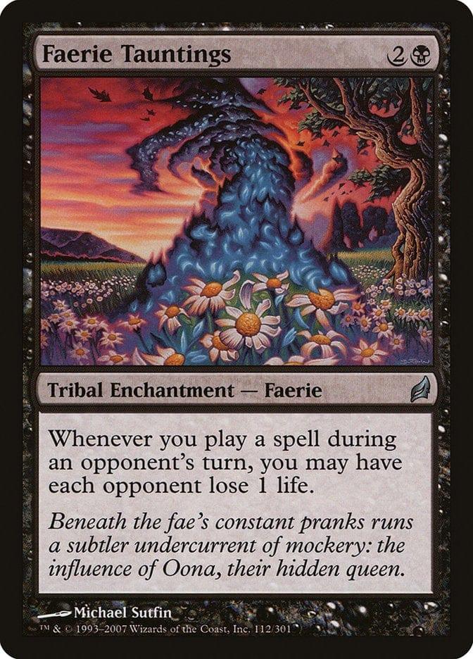 Magic: The Gathering MTG Single Faerie Tauntings [Lorwyn]