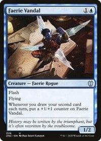 Magic: The Gathering MTG Single Faerie Vandal [Zendikar Rising Commander]