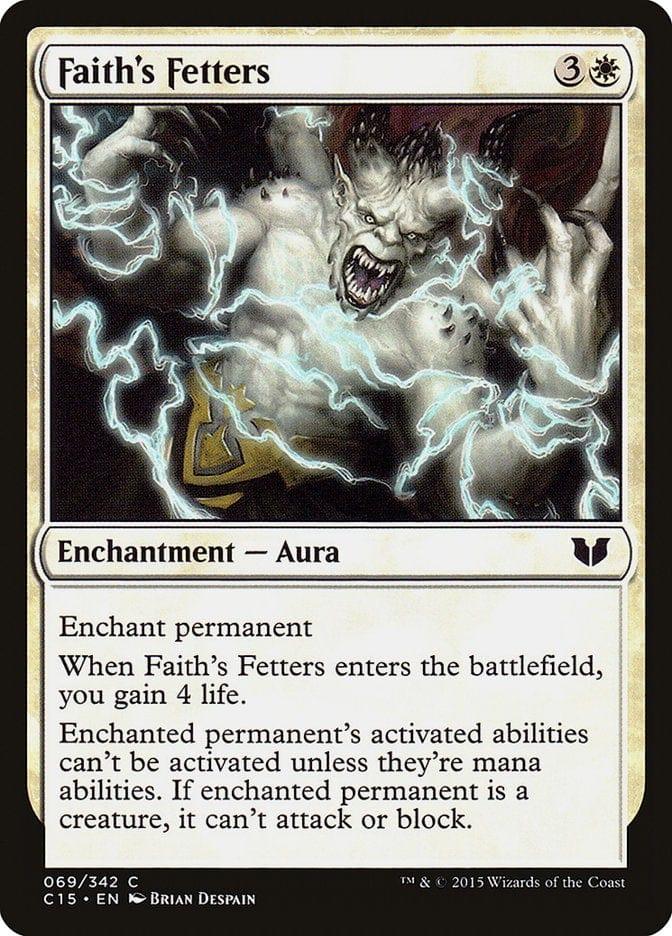 Magic: The Gathering MTG Single Faith's Fetters [Commander 2015]