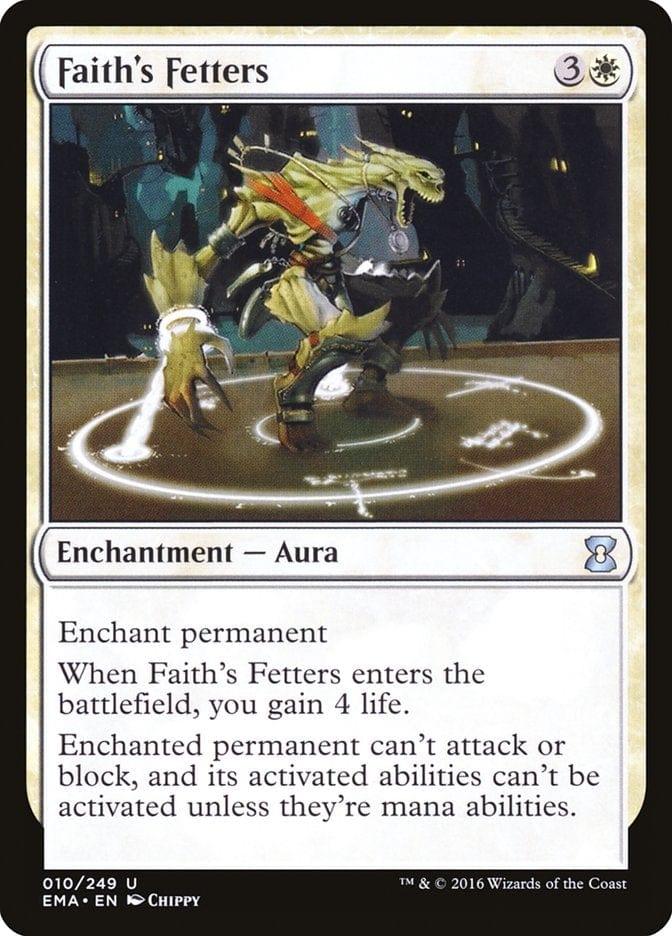Magic: The Gathering MTG Single Faith's Fetters [Eternal Masters]