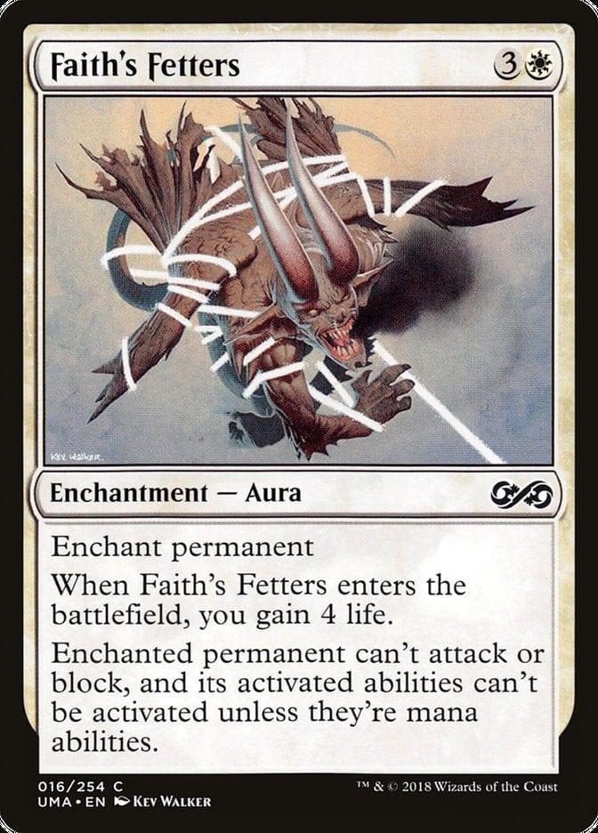 Magic: The Gathering MTG Single Faith's Fetters [Ultimate Masters]