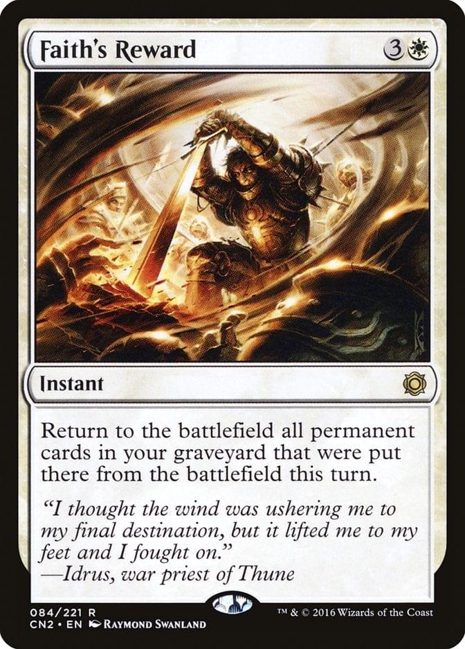 Magic: The Gathering MTG Single Faith's Reward [Conspiracy: Take the Crown]