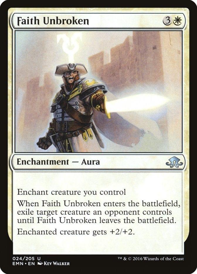 Magic: The Gathering MTG Single Faith Unbroken [Eldritch Moon]
