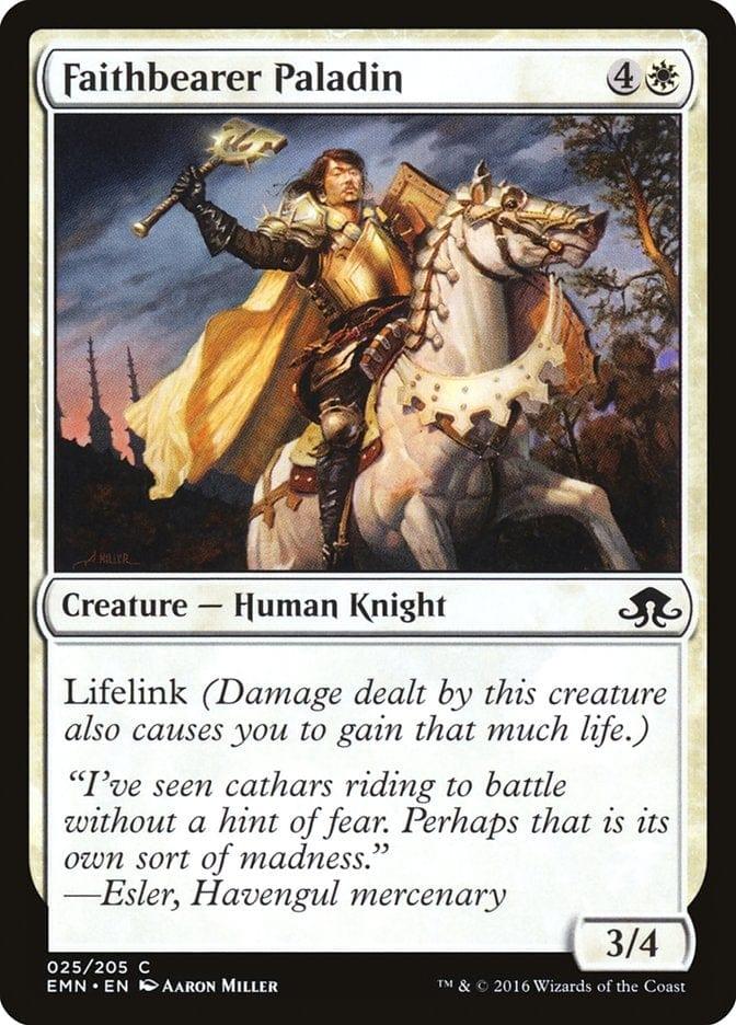 Magic: The Gathering MTG Single Faithbearer Paladin [Eldritch Moon]