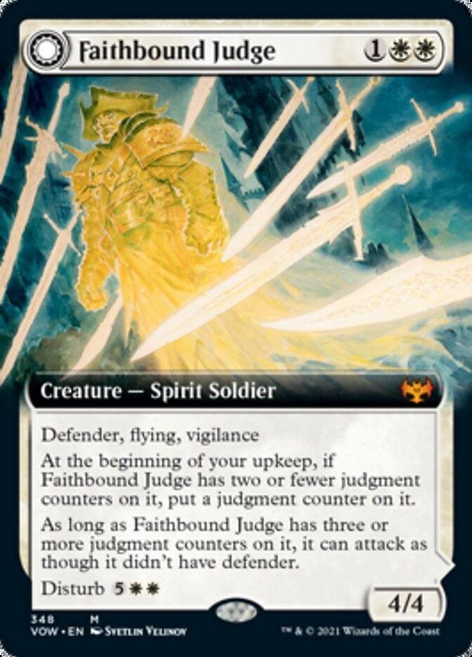 Magic: The Gathering MTG Single Faithbound Judge // Sinner's Judgment (Extended) [Innistrad: Crimson Vow]