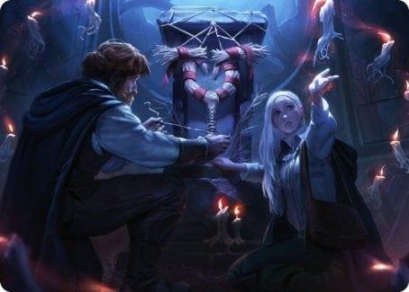 Magic: The Gathering MTG Single Faithful Mending Art Card [Innistrad: Midnight Hunt Art Series]