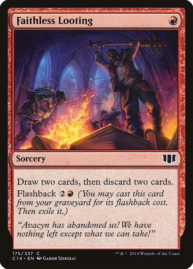 Magic: The Gathering MTG Single Faithless Looting [Commander 2014]