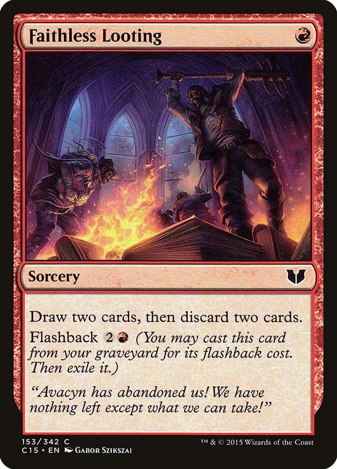 Magic: The Gathering MTG Single Faithless Looting [Commander 2015]