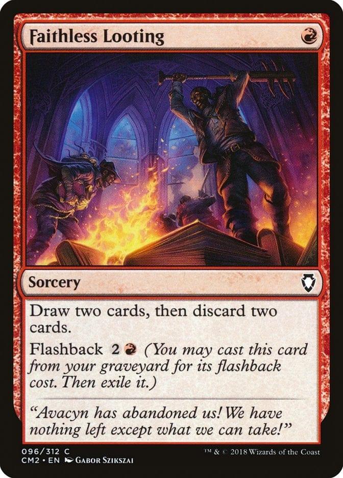 Magic: The Gathering MTG Single Faithless Looting [Commander Anthology Volume II]