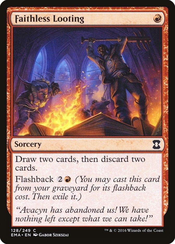 Magic: The Gathering MTG Single Faithless Looting [Eternal Masters]