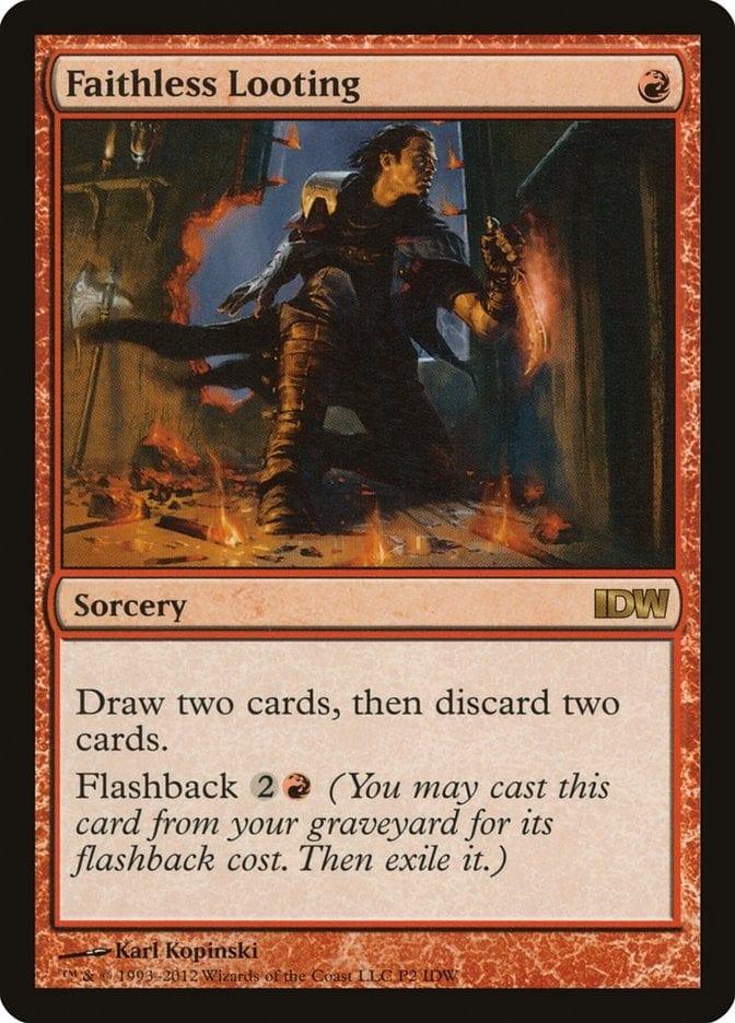 Magic: The Gathering MTG Single Faithless Looting [IDW Comics 2012]