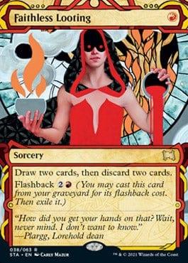 Magic: The Gathering MTG Single Faithless Looting [Strixhaven Mystical Archive]