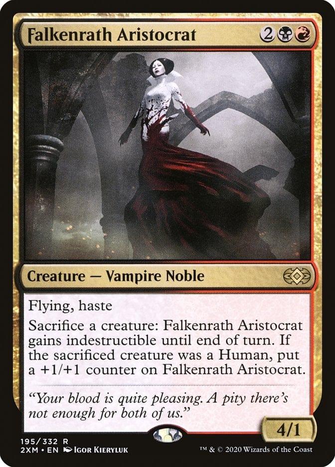 Magic: The Gathering MTG Single Falkenrath Aristocrat [Double Masters]