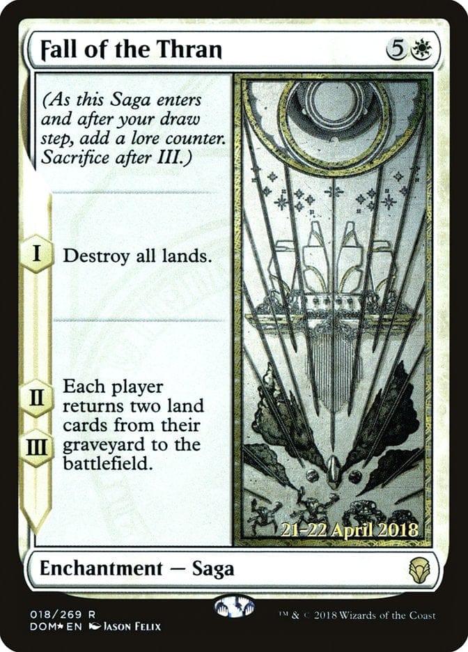 Magic: The Gathering MTG Single Fall of the Thran  [Dominaria Prerelease Promos]