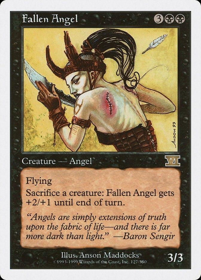 Magic: The Gathering MTG Single Fallen Angel [Classic Sixth Edition]