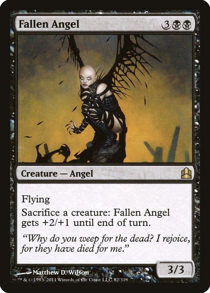 Magic: The Gathering MTG Single Fallen Angel [Commander 2011]