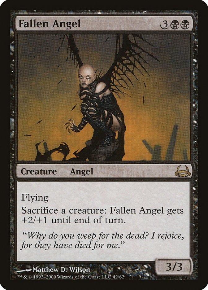 Magic: The Gathering MTG Single Fallen Angel [Duel Decks: Divine vs. Demonic]
