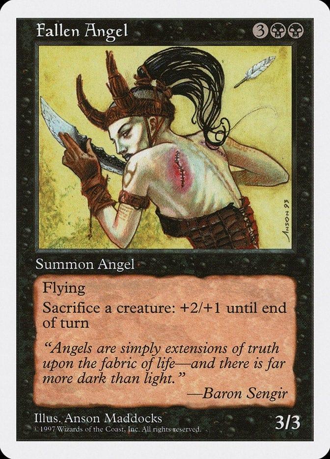 Magic: The Gathering MTG Single Fallen Angel [Fifth Edition]