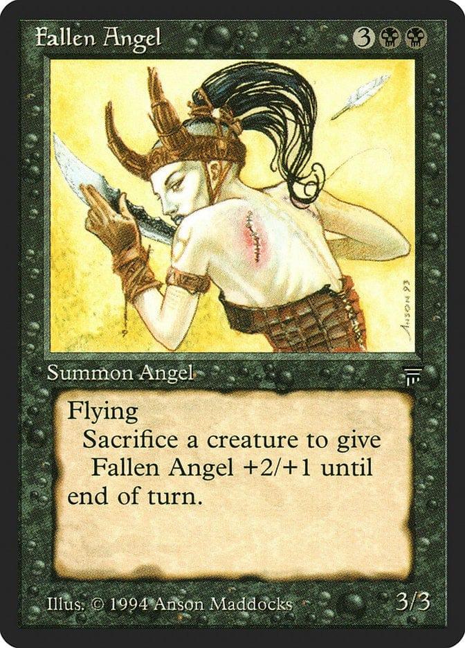 Magic: The Gathering MTG Single Fallen Angel [Legends]
