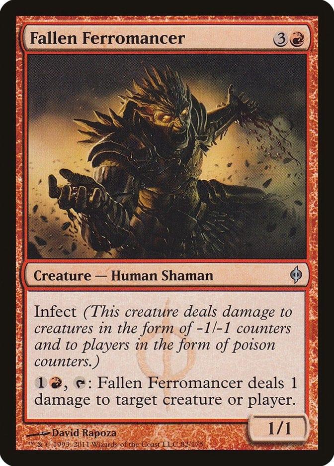 Magic: The Gathering MTG Single Fallen Ferromancer [New Phyrexia]