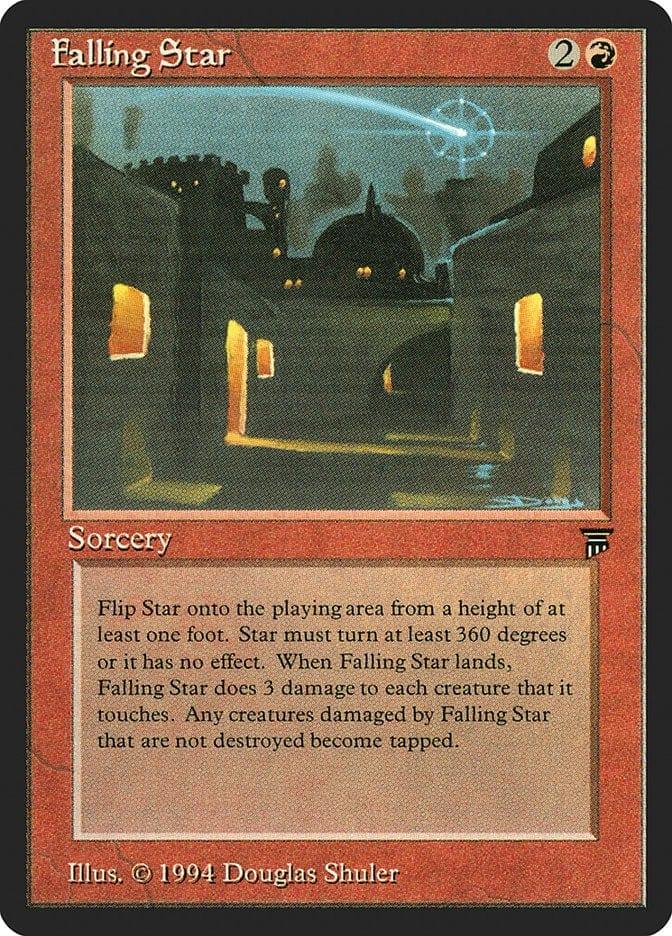 Magic: The Gathering MTG Single Falling Star [Legends]