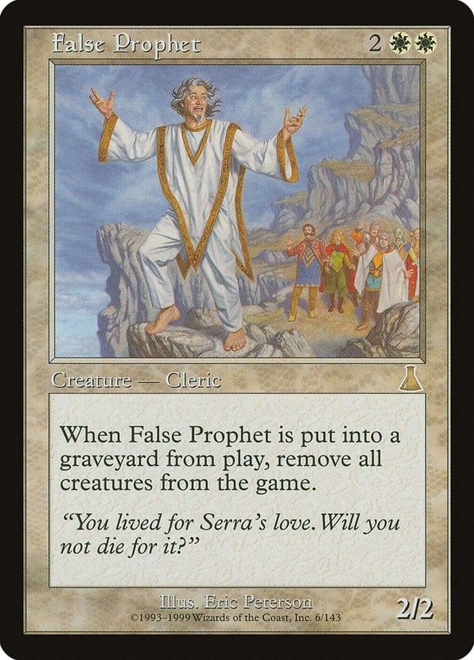 Magic: The Gathering MTG Single False Prophet [Urza's Destiny]