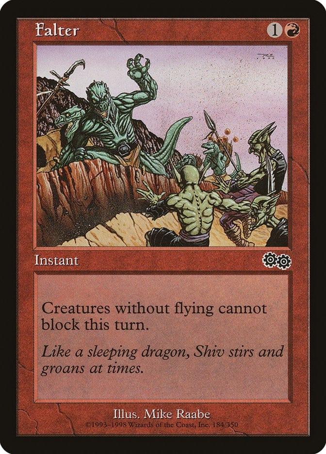 Magic: The Gathering MTG Single Falter [Urza's Saga]