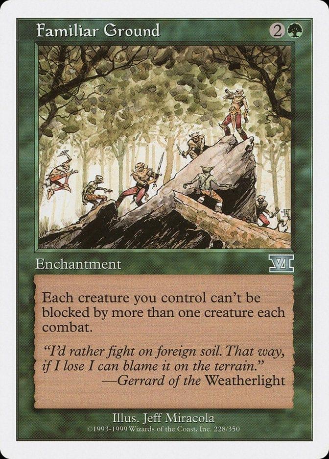 Magic: The Gathering MTG Single Familiar Ground [Classic Sixth Edition]
