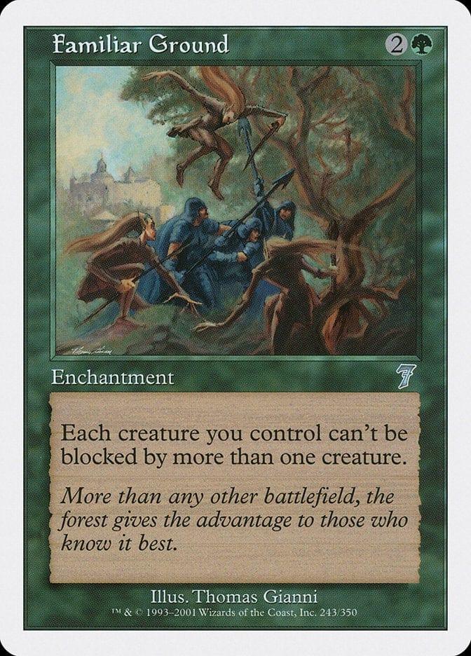 Magic: The Gathering MTG Single Familiar Ground [Seventh Edition]