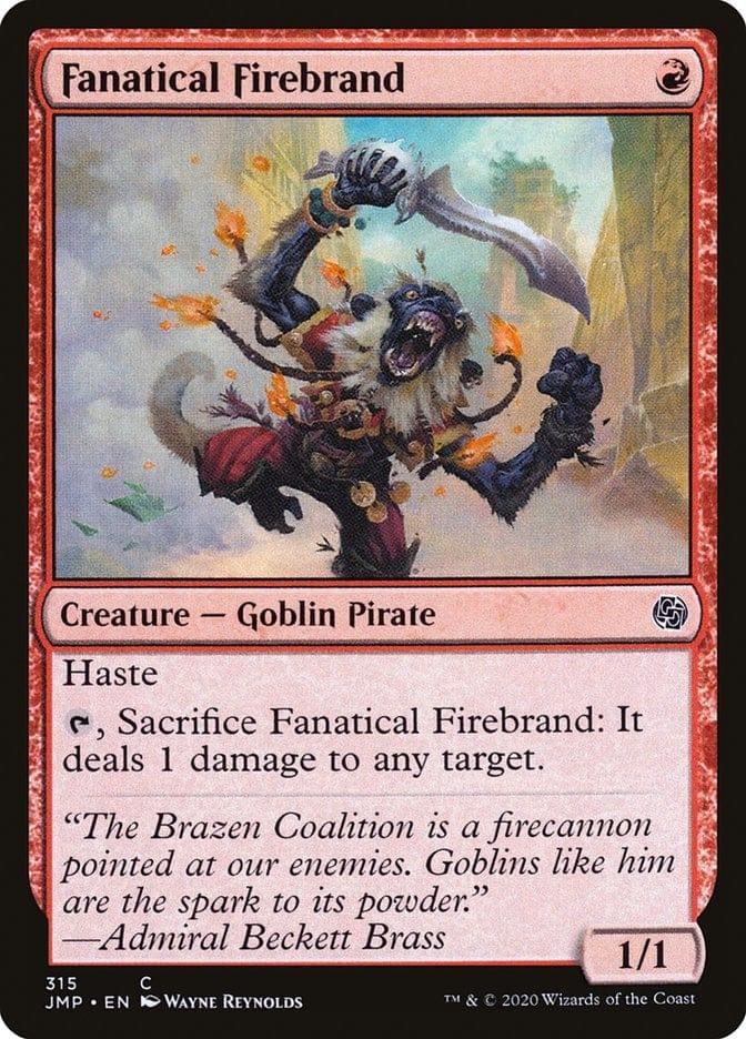 Magic: The Gathering MTG Single Fanatical Firebrand [Jumpstart]