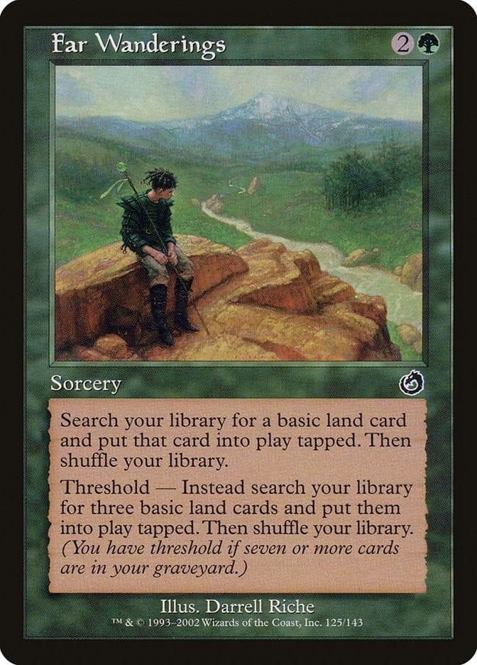 Magic: The Gathering MTG Single Far Wanderings [Torment]