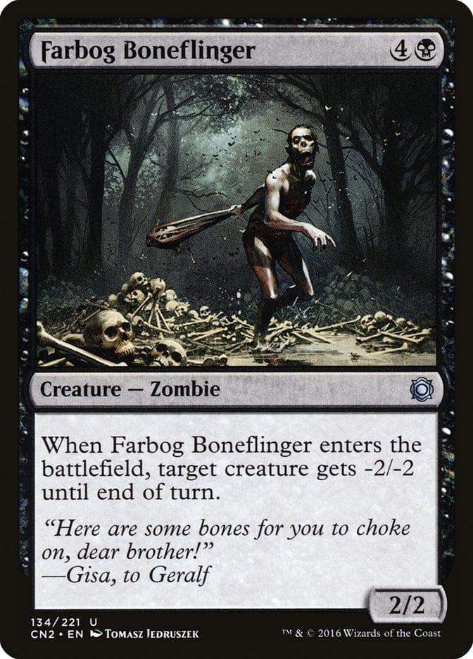 Magic: The Gathering MTG Single Farbog Boneflinger [Conspiracy: Take the Crown]